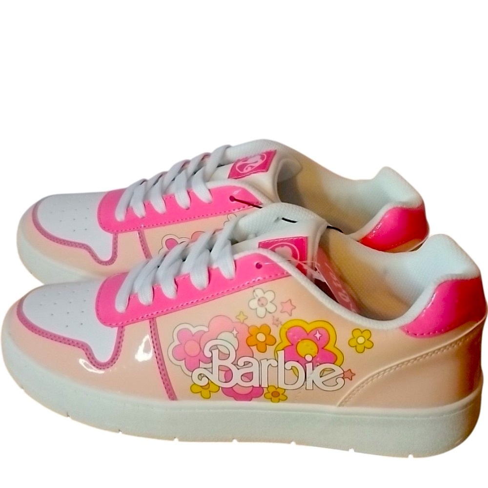New! BARBIE by Mattel Women's Lace Up Sneakers  Size 9 - Picture 10 of 10